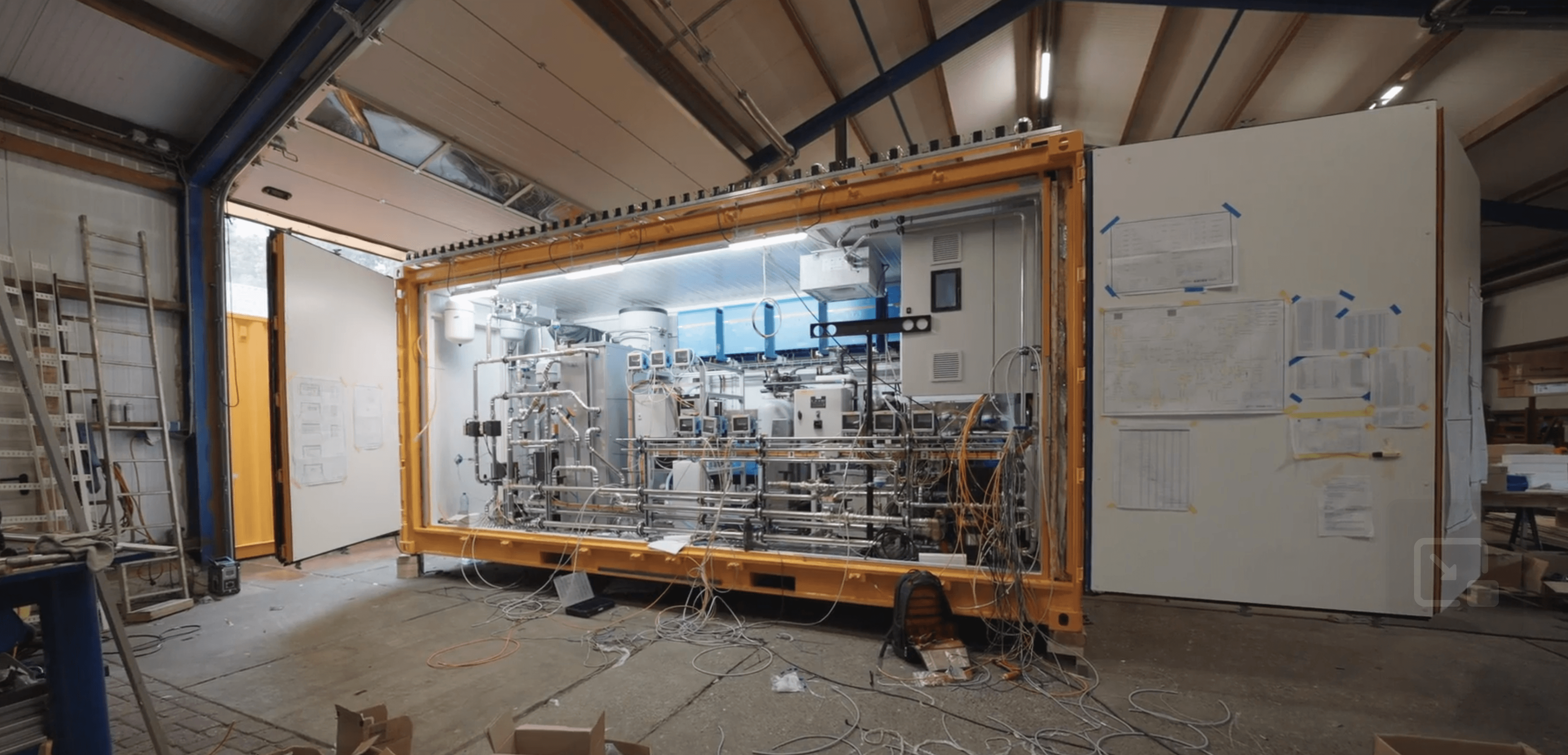 Power Hub under construction